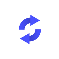 blue sync graphic elements