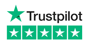 trust pilot logo showing review