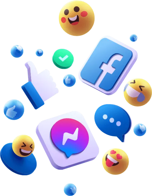 social media icons of various platforms